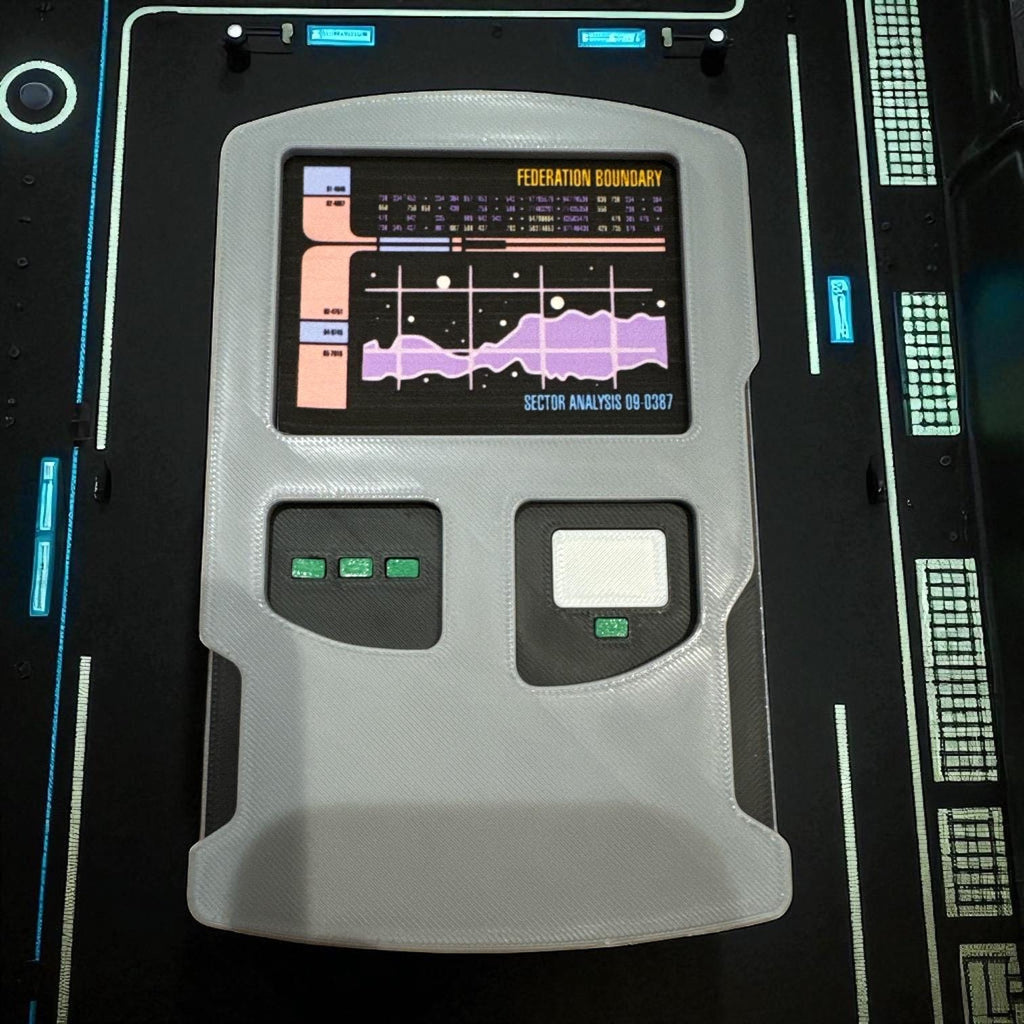 PADD | Voyager | 3D Printed | TV Movie Memorabilia Replica Props | Cosplay Props | Costume