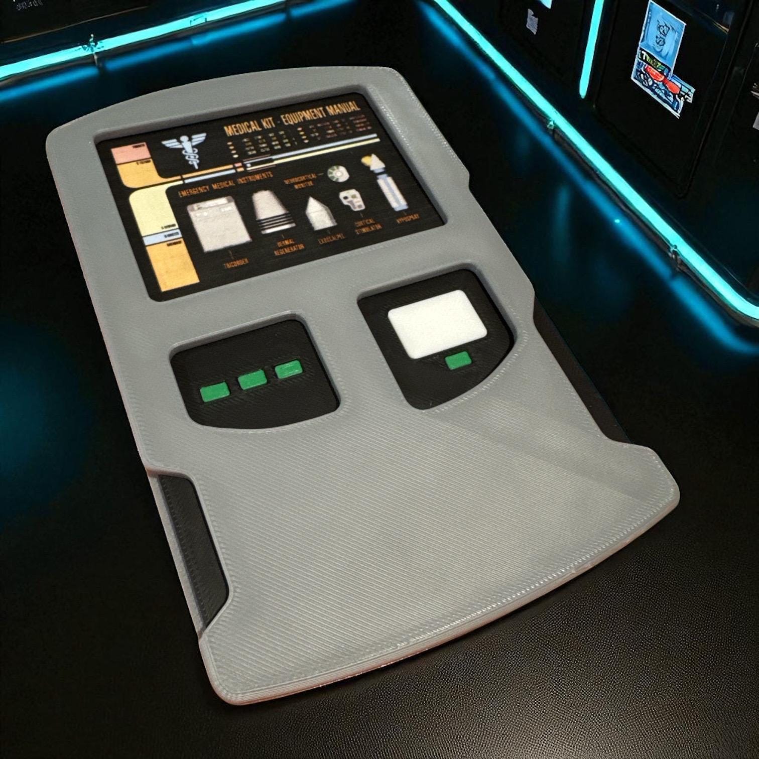 PADD | Voyager | 3D Printed | TV Movie Memorabilia Replica Props | Cosplay Props | Costume