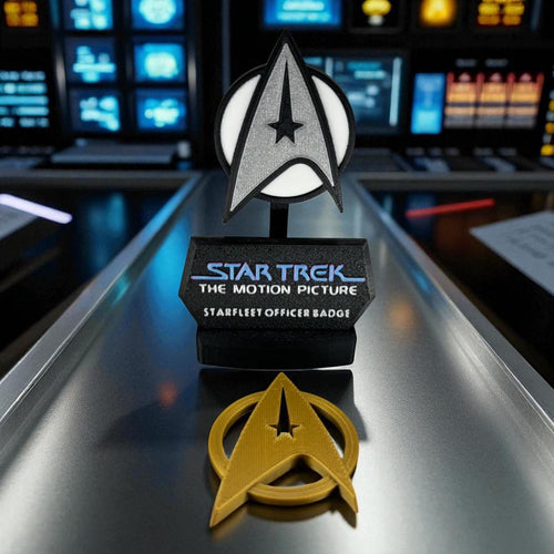 3D Printed Combadge: The Motion Picture - Cosplay Prop Replica