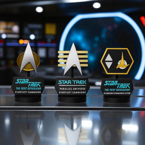 3D Printed Combadge: The Next Generation TV Prop Replica - Multiple Variants