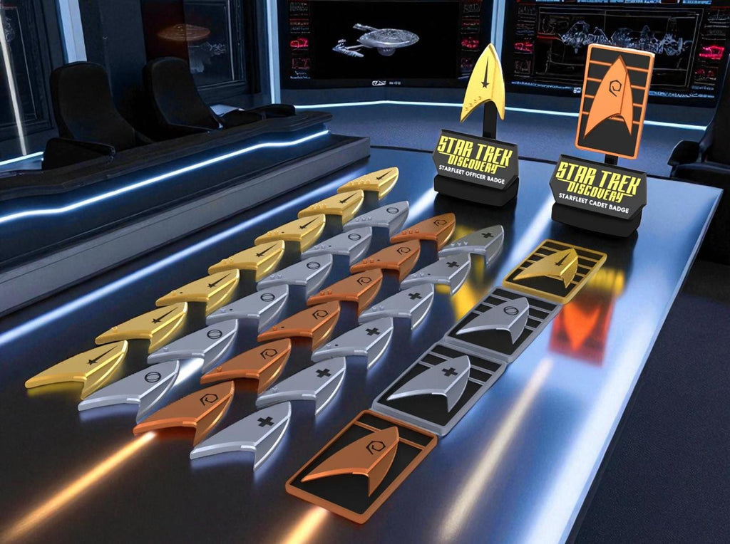 Combadge | Discovery | Multiple Variants | 3D Printed | TV Movie Memorabilia Replica Props | Cosplay Props | Costume