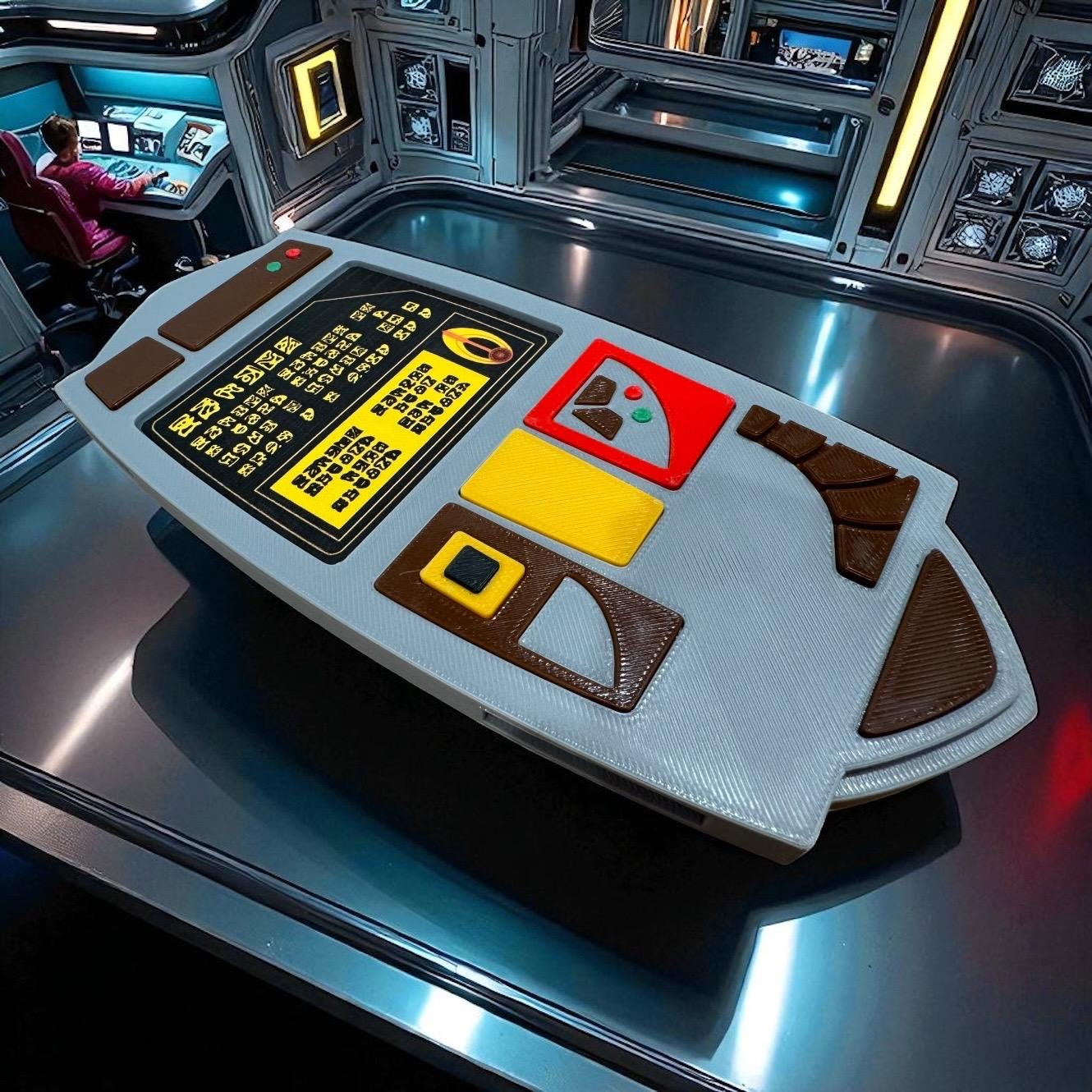 Deep Space Nine PADD Prop: Bajoran Cosplay Replica