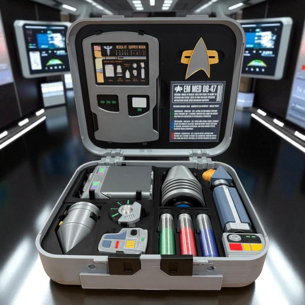 Med Kit: 3D Printed Voyager, TNG Cosplay Prop