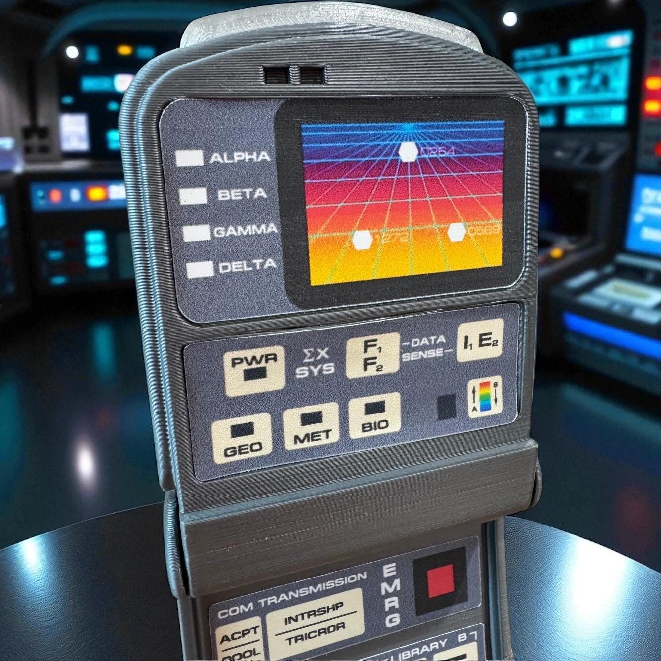 Tricorder | Voyager | 29th Century | 3D Printed | TV Movie Memorabilia Replica Props | Cosplay Props | Costume
