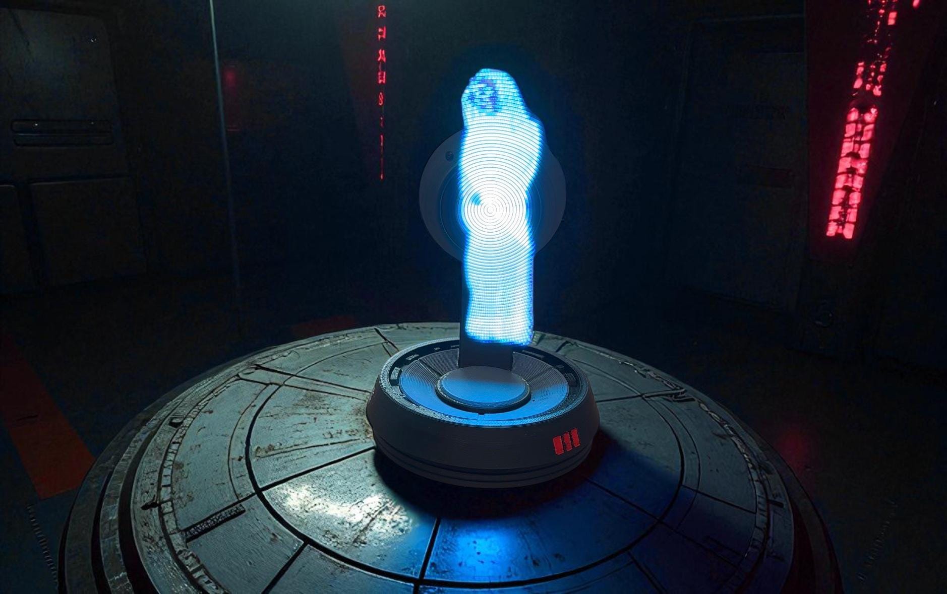 Real Working Star Wars Holoprojector: 3D Printed Hologram Display