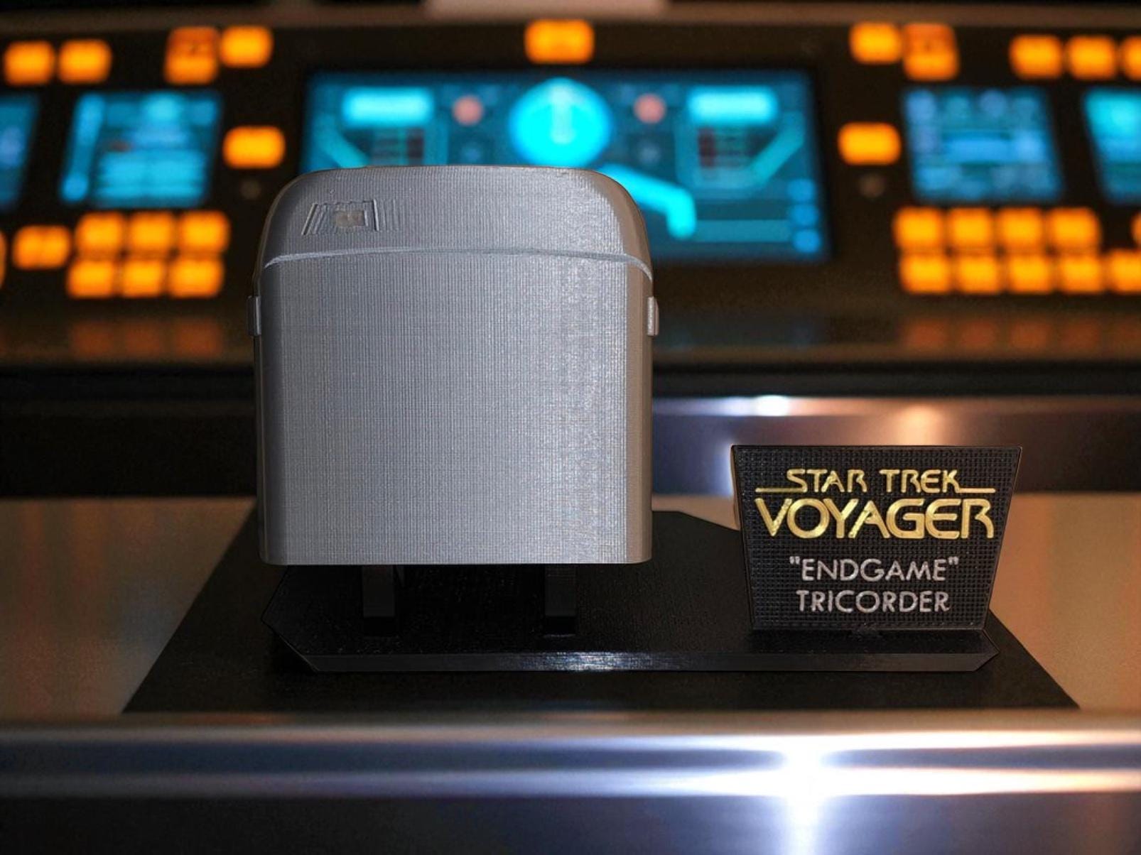 Tricorder | Voyager | Endgame | 3D Printed | TV Movie Memorabilia Replica Props | Cosplay Props | Costume