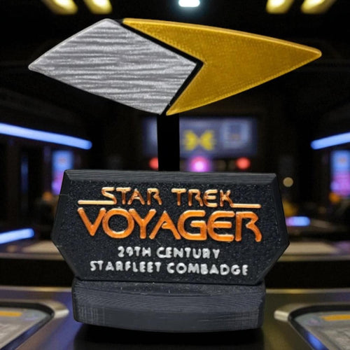 3D Printed Combadge Prop: Star Trek Voyager, DS9, Multiple Variants