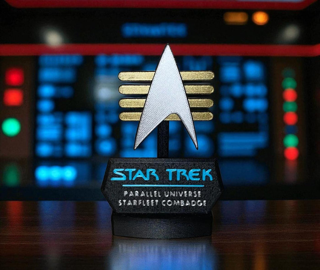 3D Printed Combadge: The Next Generation TV Prop Replica - Multiple Variants
