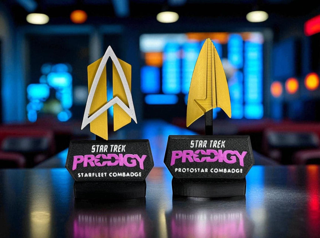 Combadge | Prodigy | 3D Printed | TV Movie Memorabilia Replica Props | Cosplay Props | Costume