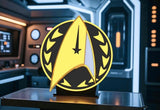 Combadge | Discovery | Multiple Variants | 3D Printed | TV Movie Memorabilia Replica Props | Cosplay Props | Costume