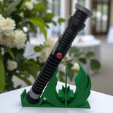 Lightsaber Bouquet Holder | Qui-Gon Jinn | No Paint Required | 3D Printed