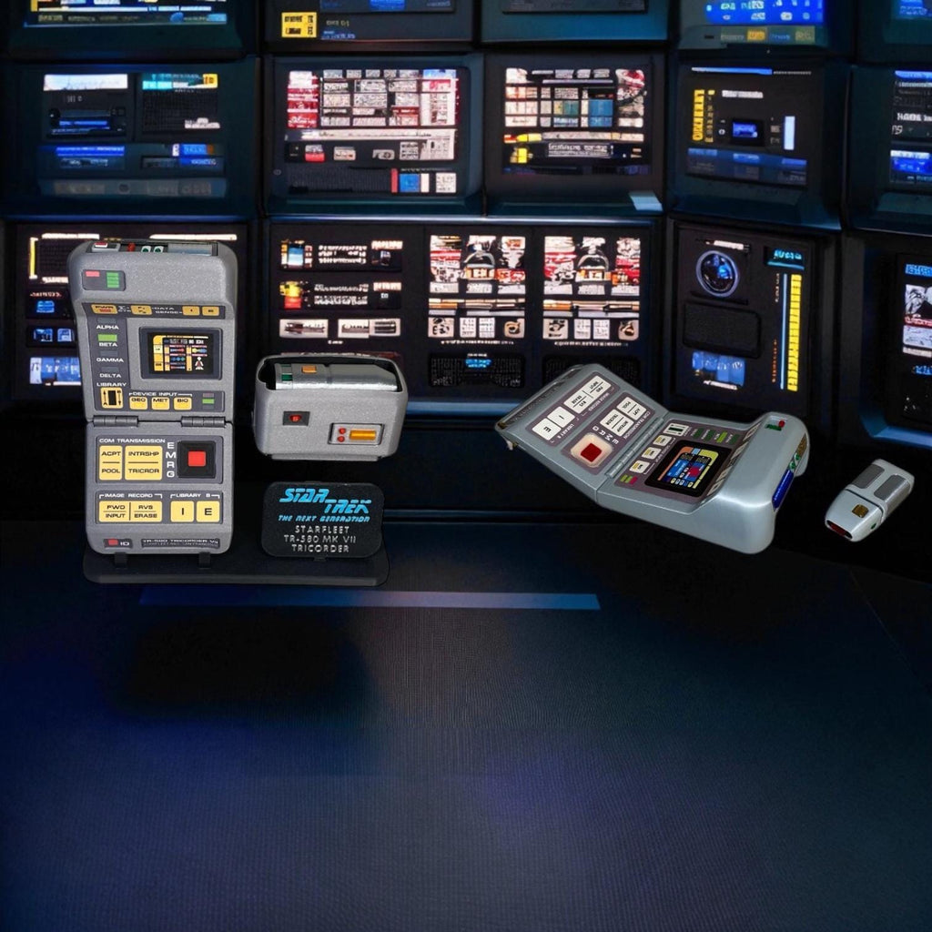 Tricorder | The Next Generation | 3D Printed | TV Movie Memorabilia Replica Props | Cosplay Props | Costume
