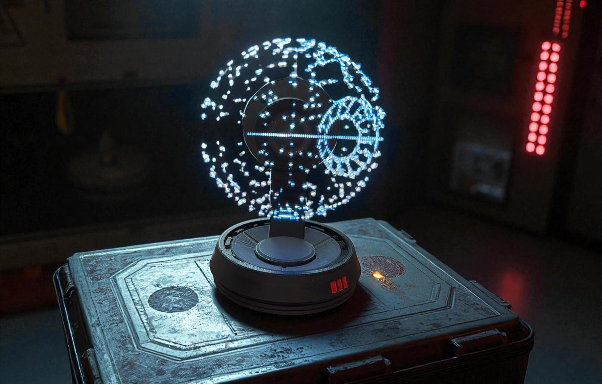 Real Working Star Wars Holoprojector: 3D Printed Hologram Display