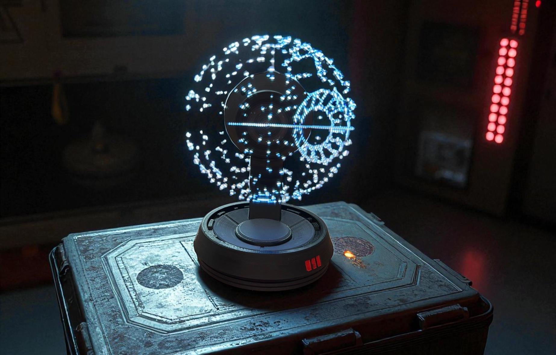 Real Working Star Wars Holoprojector: 3D Printed Hologram Display