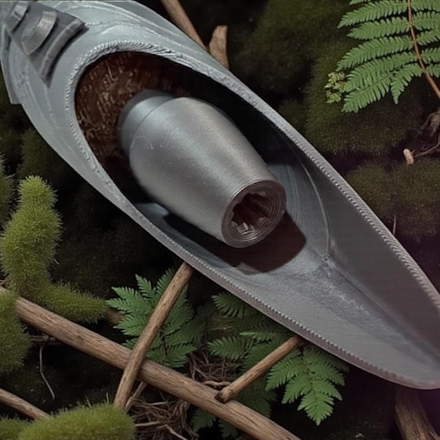 Gungi's Lightsaber | No Paint Required | 3D Printed | Galaxy's Edge | Clone Wars | Lightsaber Display Mount on Desk or Wall