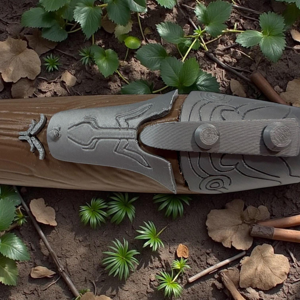 Gungi's Lightsaber | No Paint Required | 3D Printed | Galaxy's Edge | Clone Wars | Lightsaber Display Mount on Desk or Wall