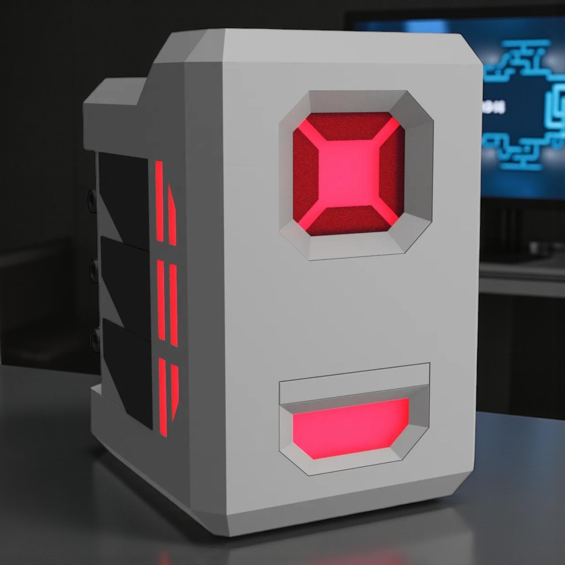 Agimus | Lower Decks | 3D Printed | TV Movie Memorabilia Replica Props | Cosplay Props | Costume