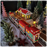 3D Printed Gingerbread Train Kit | 3D Printed | No Paint Required | Effortless Holiday Charm!