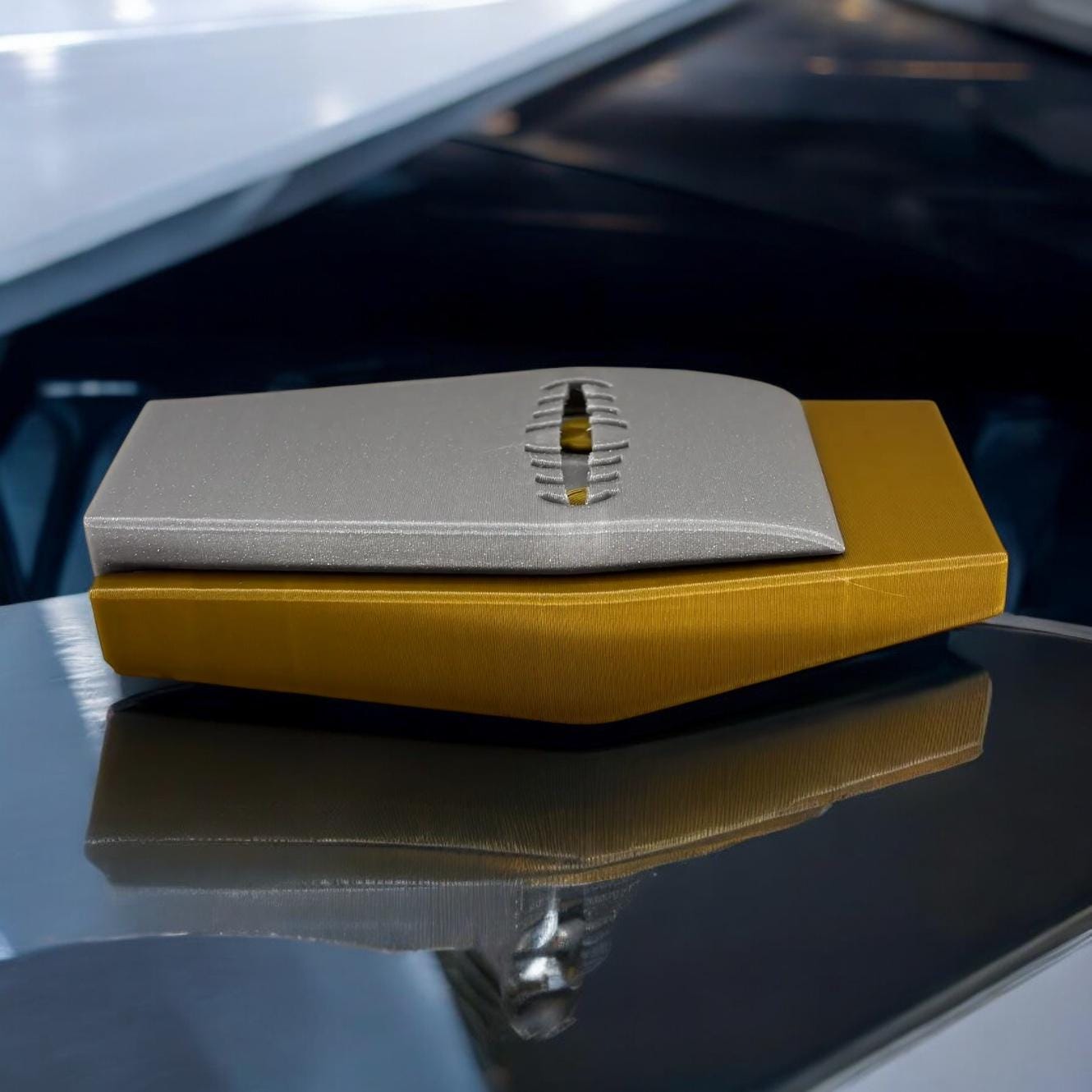 Deep Space Nine Klingon Communicator Prop: 3D Printed TV Memorabilia Replica