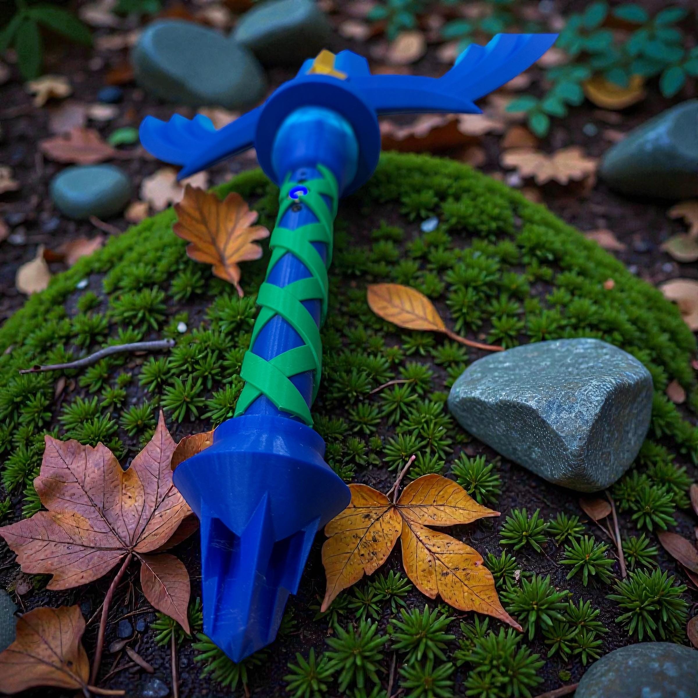 Master Sword Lightsaber-3D Printed Video Game Prop