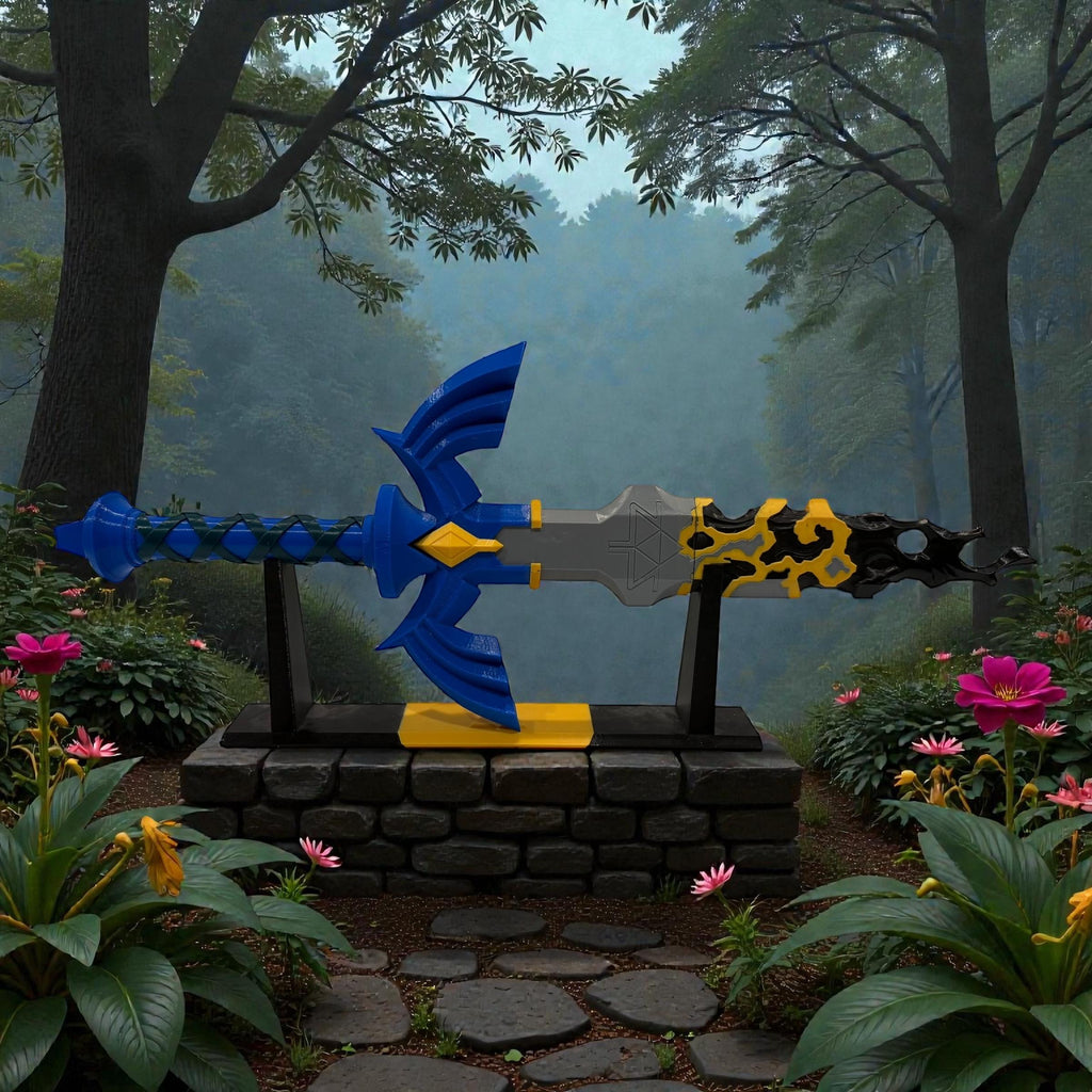 Decayed Master Sword-3D Printed Video Game Prop