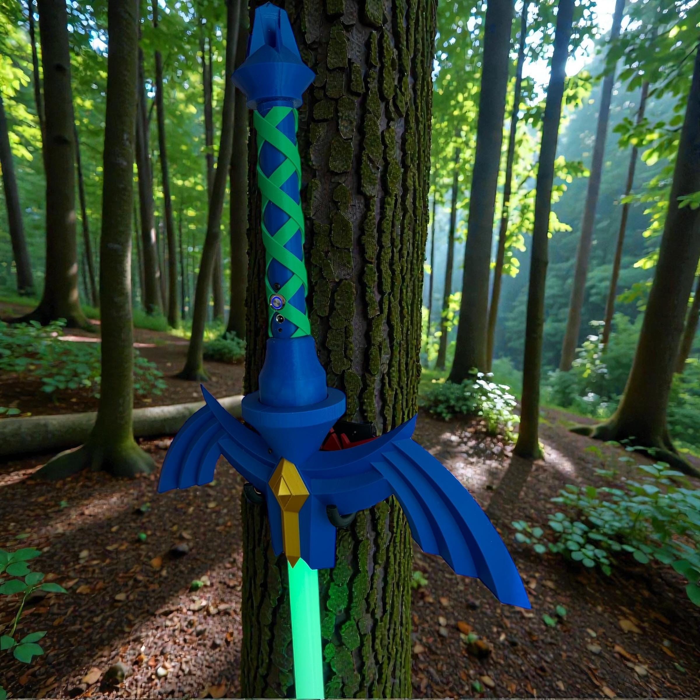 Master Sword Lightsaber-3D Printed Video Game Prop