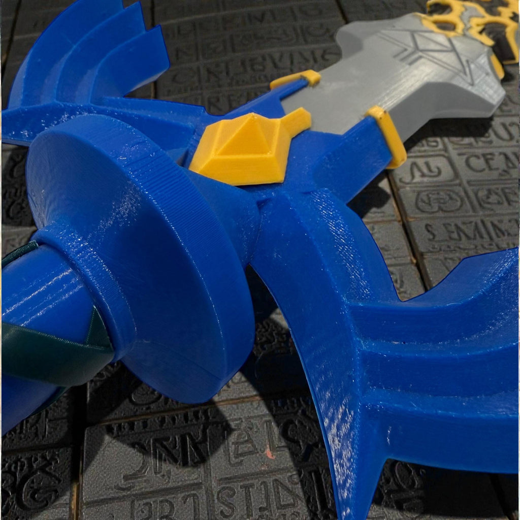 Decayed Master Sword-3D Printed Video Game Prop