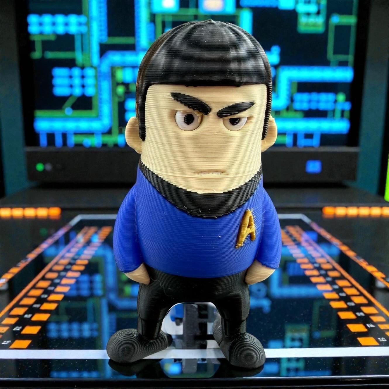 Star Trek Minis | The Next Generation | 3D Printed