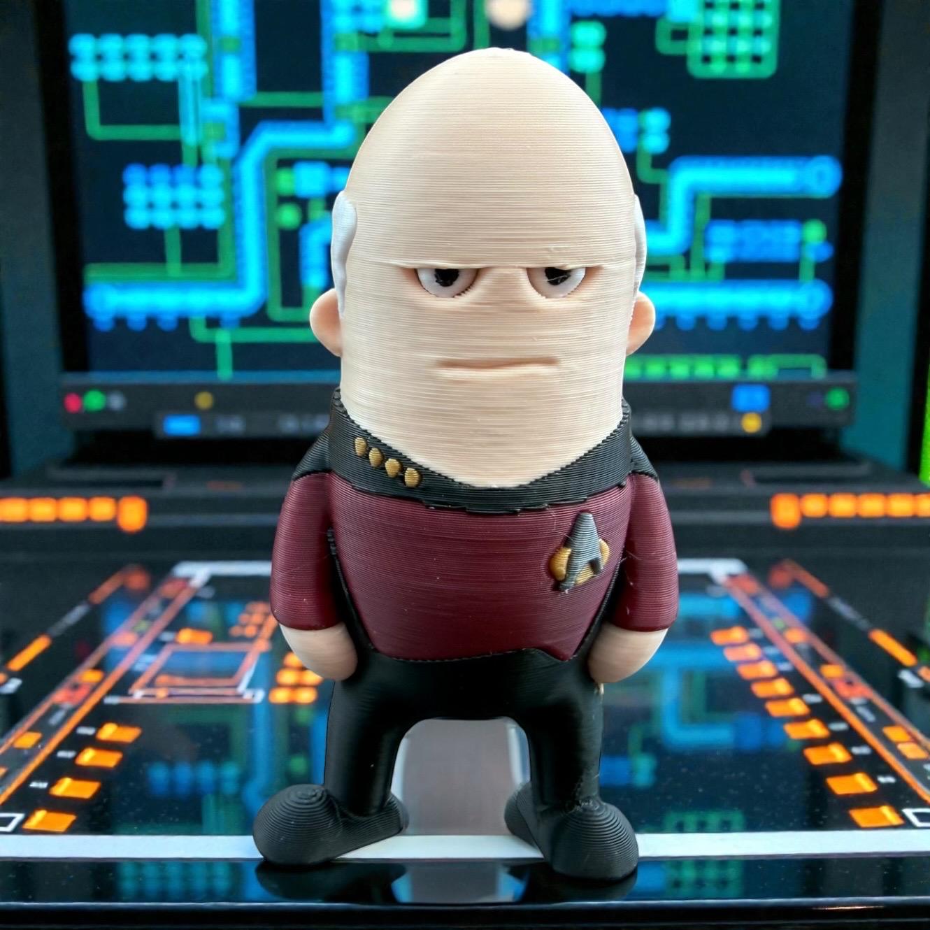 Star Trek Minis | The Next Generation | 3D Printed