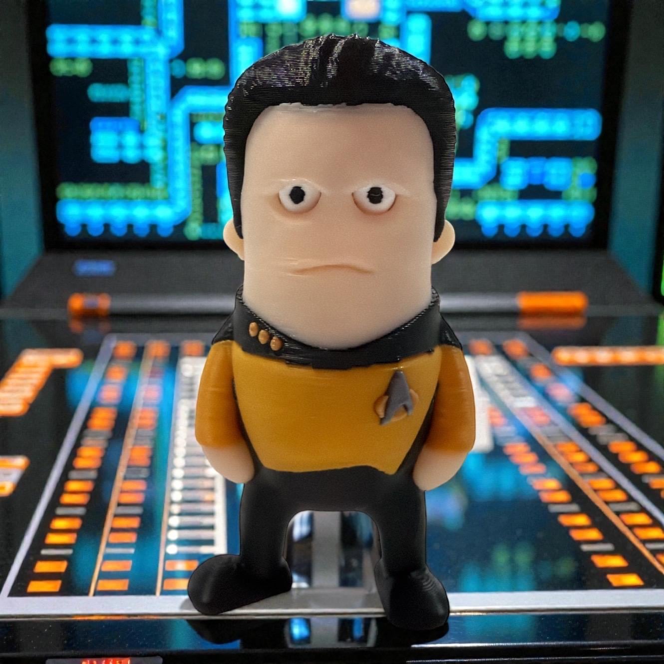 Star Trek Minis | The Next Generation | 3D Printed