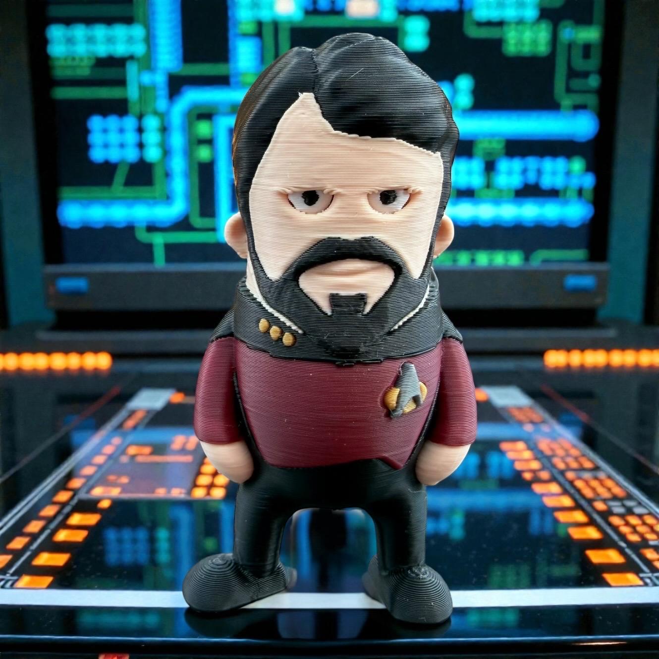 Star Trek Minis | The Next Generation | 3D Printed