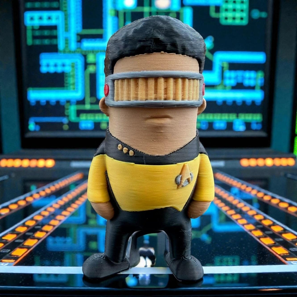Star Trek Minis | The Next Generation | 3D Printed