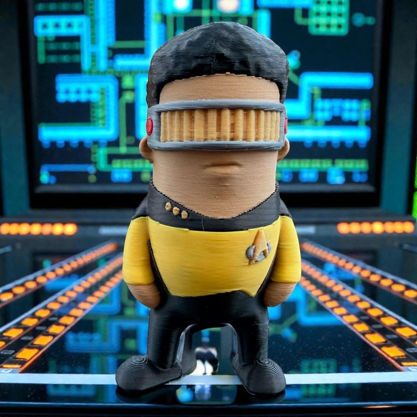 Star Trek Minis | The Next Generation | 3D Printed