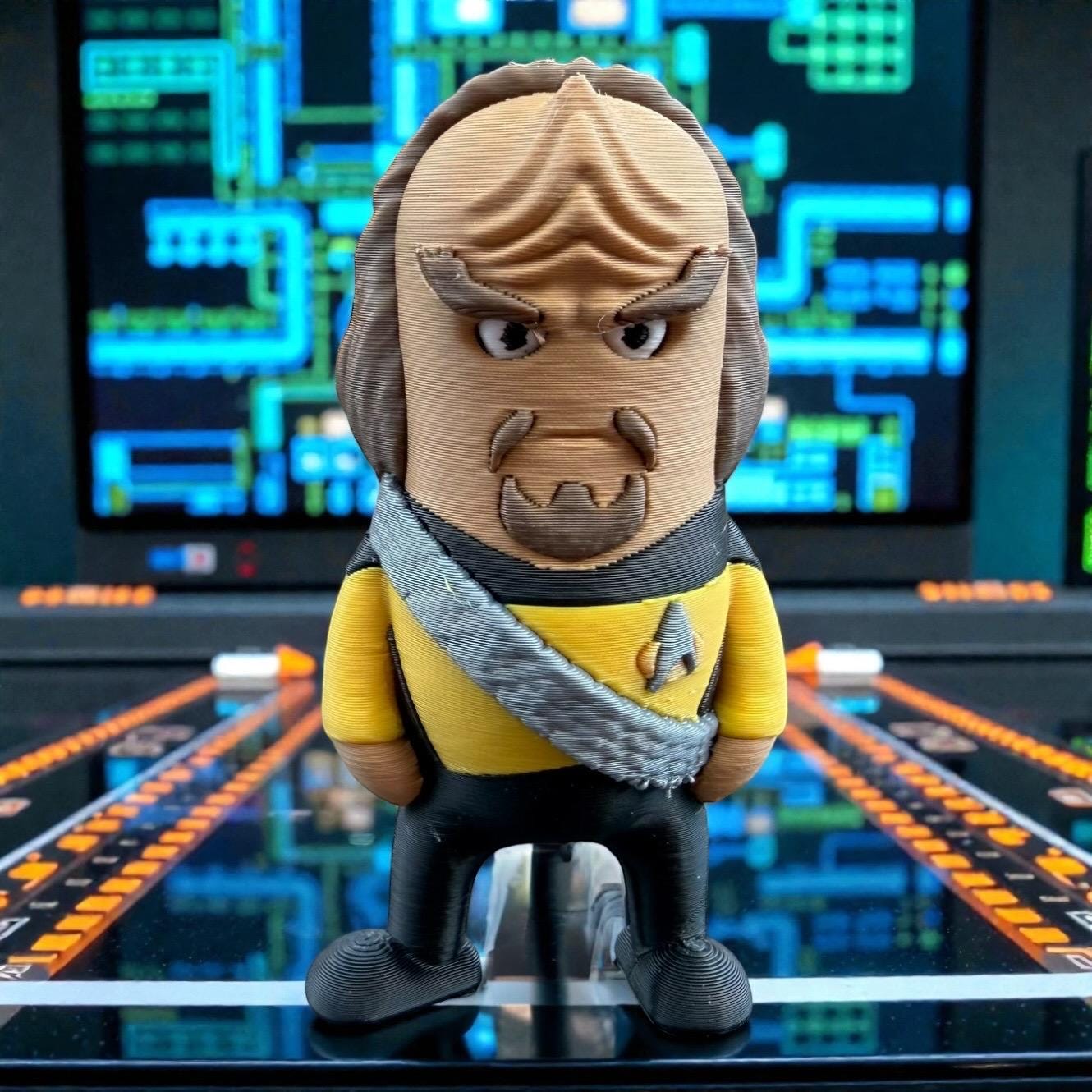 Star Trek Minis | The Next Generation | 3D Printed