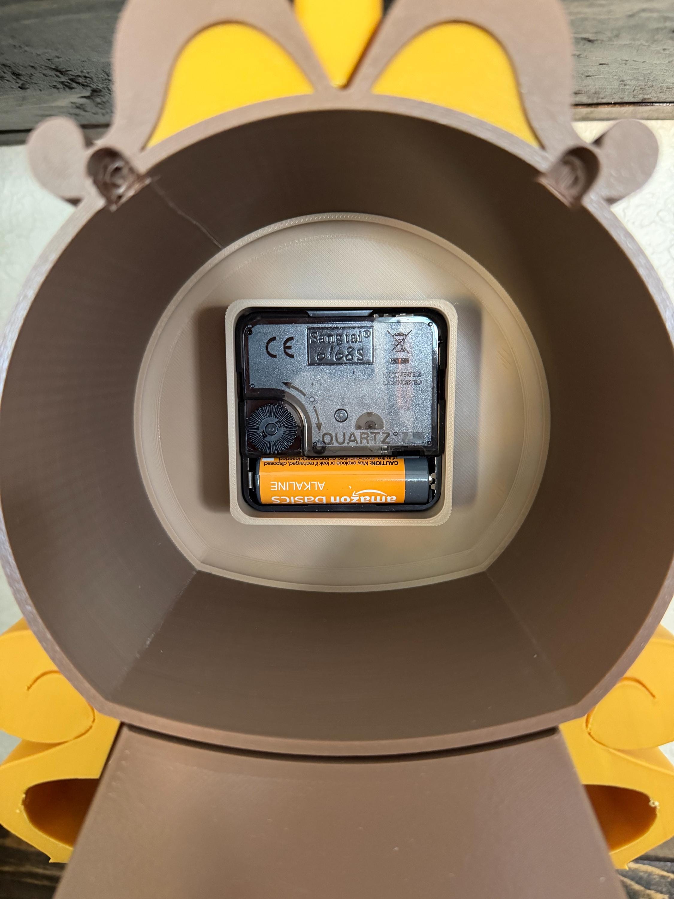 Cogsworth-Inspired Animated Clock – 3D Printed Desk or Shelf Decor