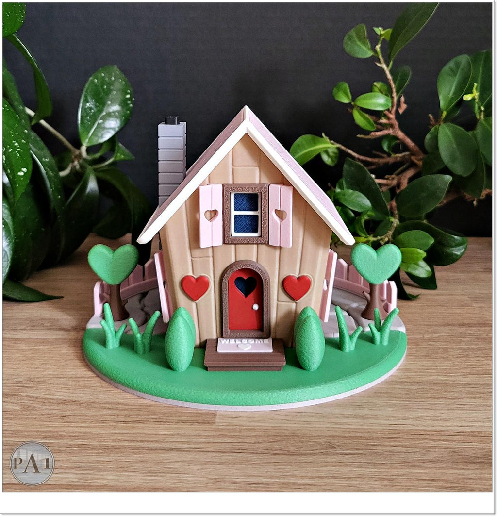 Fairy Garden Love Shack | Valentine's Day | 3D Printed