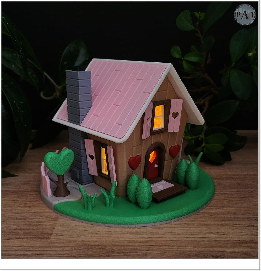 Fairy Garden Love Shack | Valentine's Day | 3D Printed