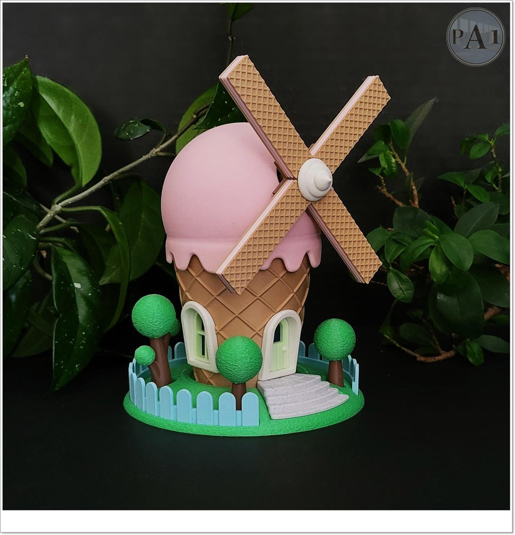 Fairy Garden | Ice Cream Cone | 3D Printed