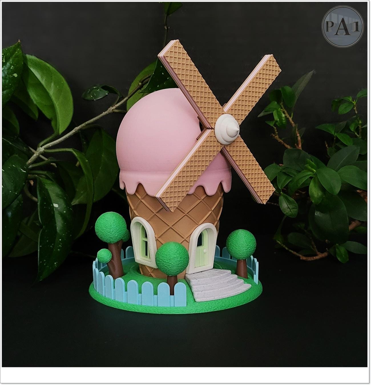 Fairy Garden | Ice Cream Cone | 3D Printed