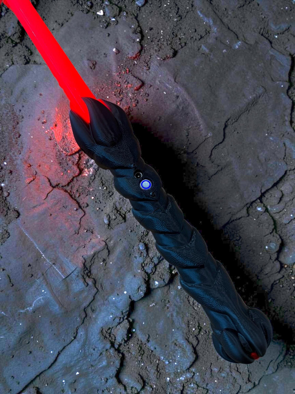 Darth Talon Devon Izara Lightsaber: Working Light Up Sound FX, 3D Printed Saber