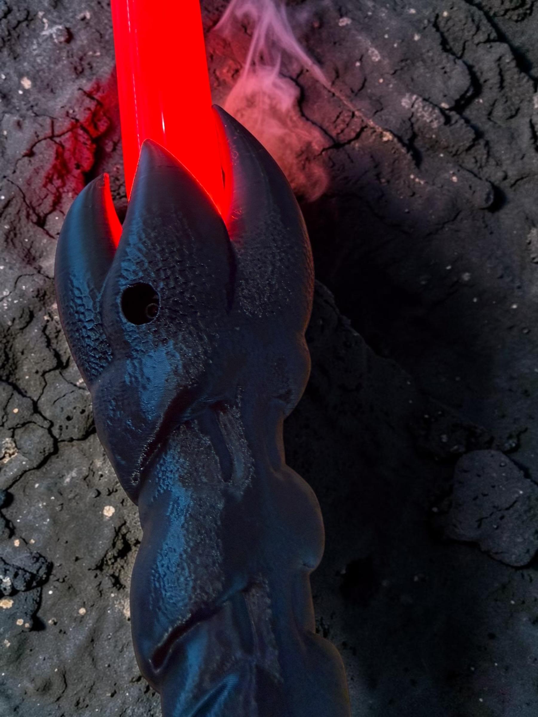 Darth Talon Devon Izara Lightsaber: Working Light Up Sound FX, 3D Printed Saber