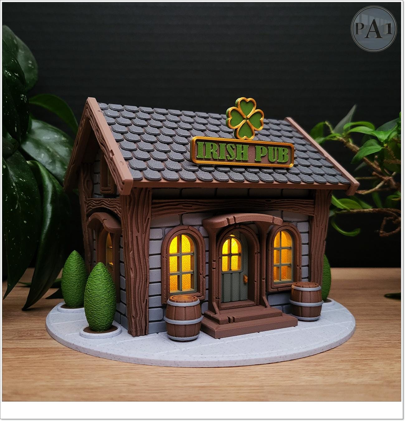 Fairy Garden | Irish Pub | St. Patrick’s Day | 3D Printed