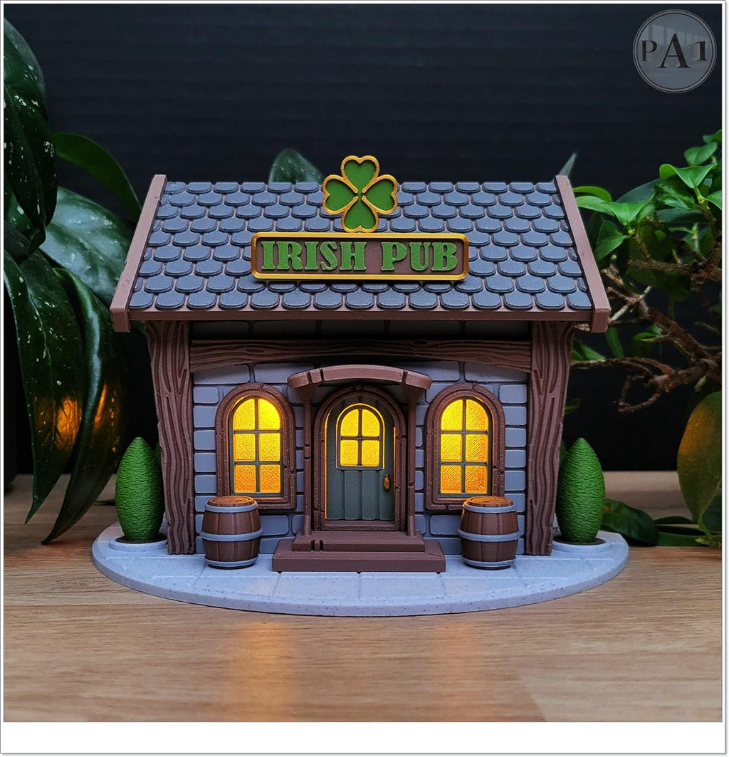 Fairy Garden | Irish Pub | St. Patrick’s Day | 3D Printed