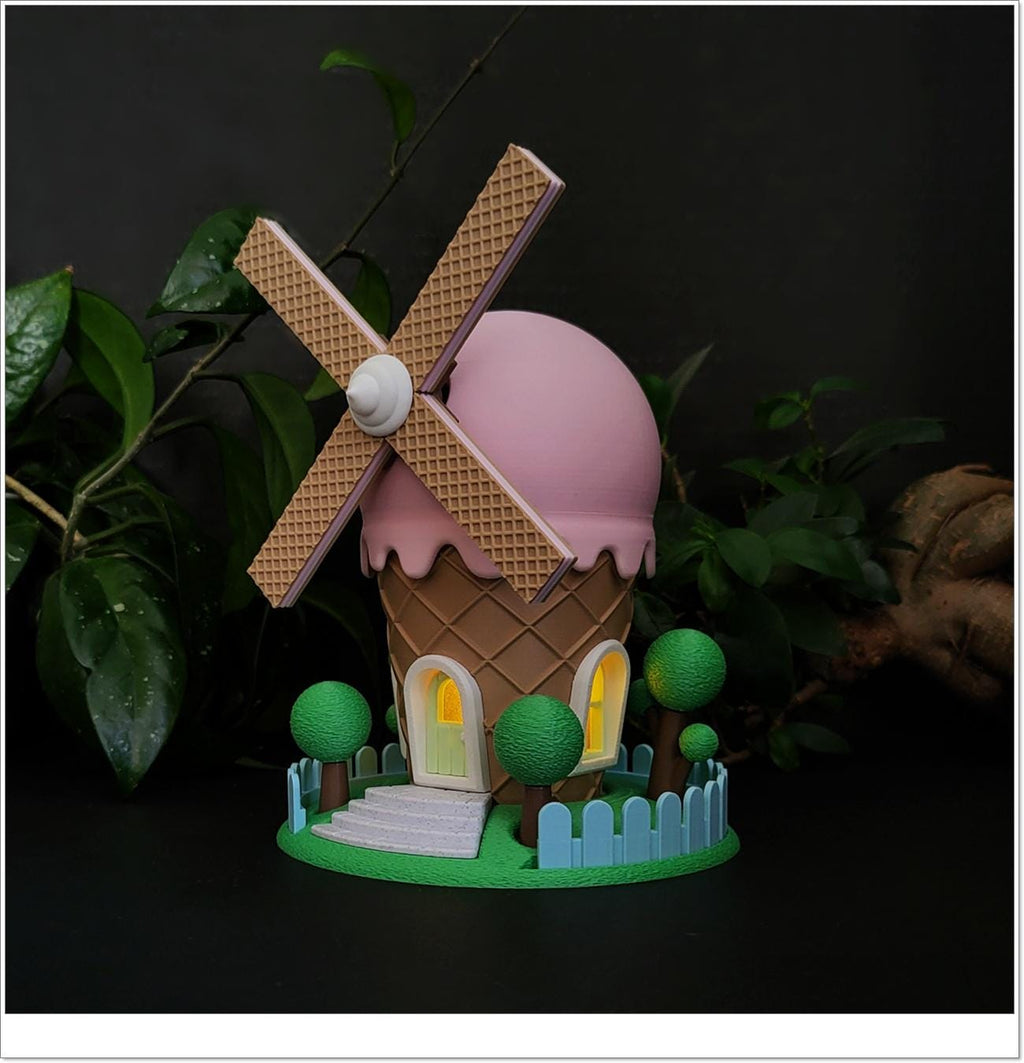 Fairy Garden | Ice Cream Cone | 3D Printed
