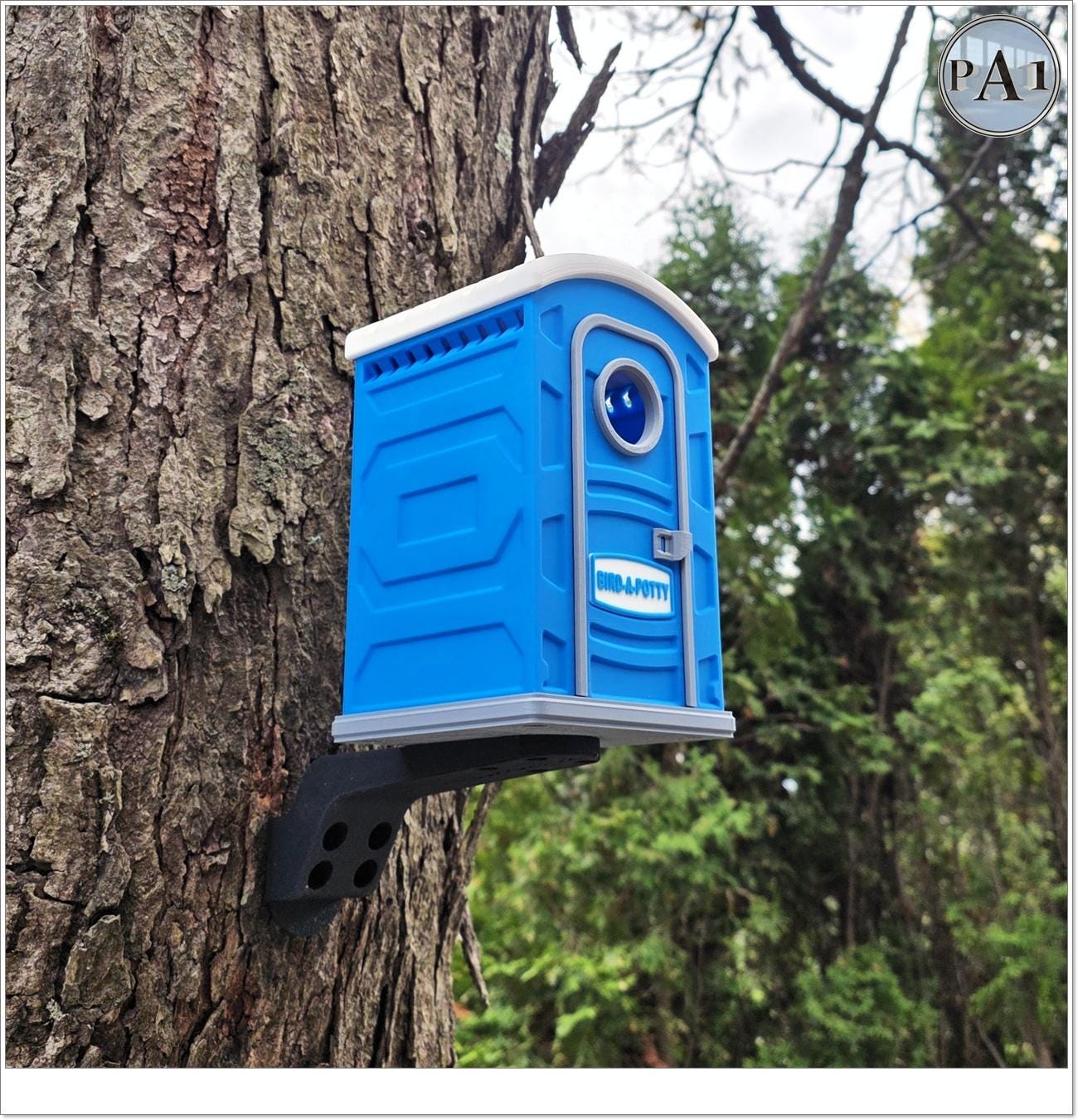 Bird-a-potty Bird House | 3D Printed | Birding