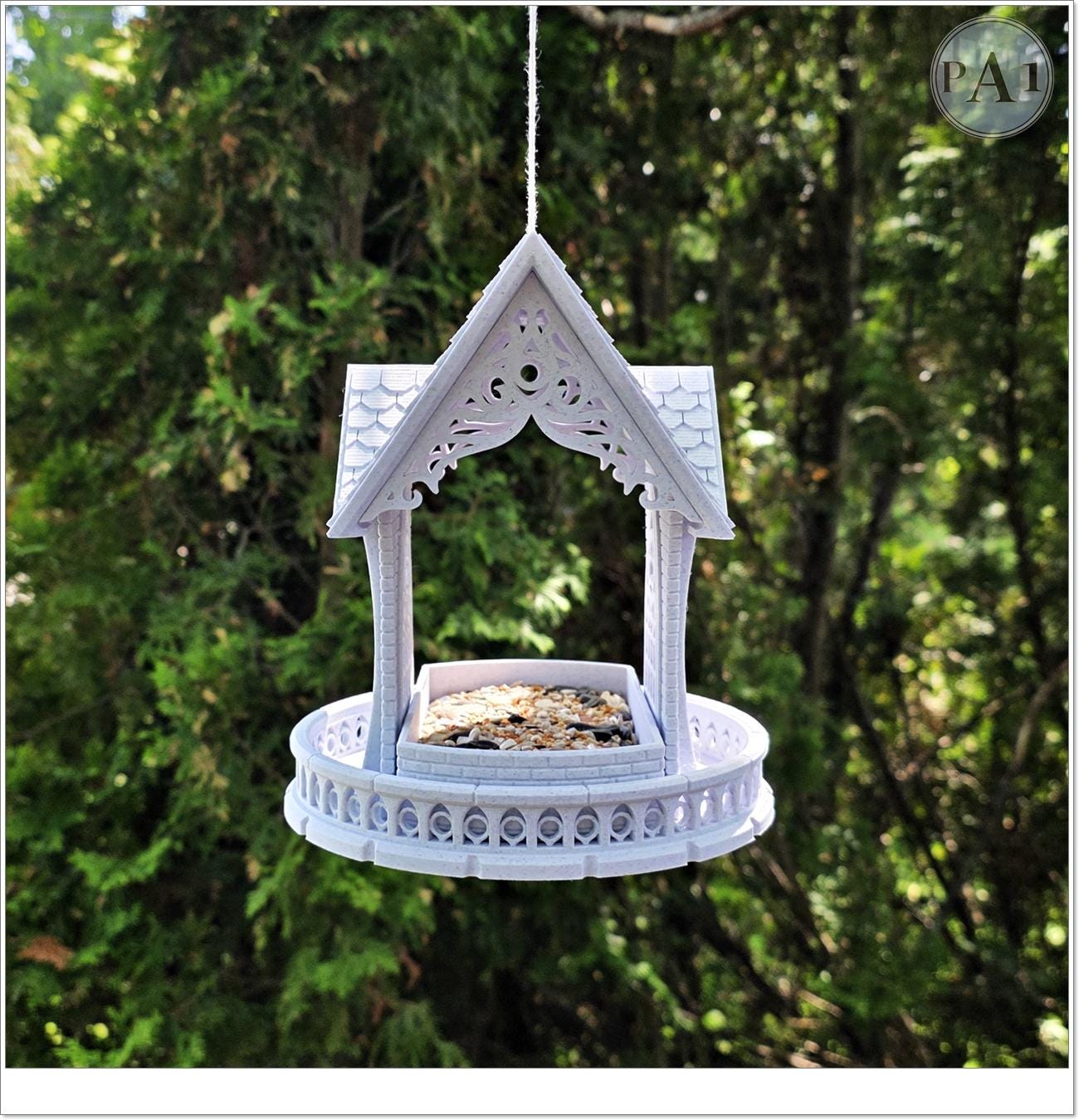 Gothic Gazebo Bird Feeder – 3D Printed Outdoor Feeder