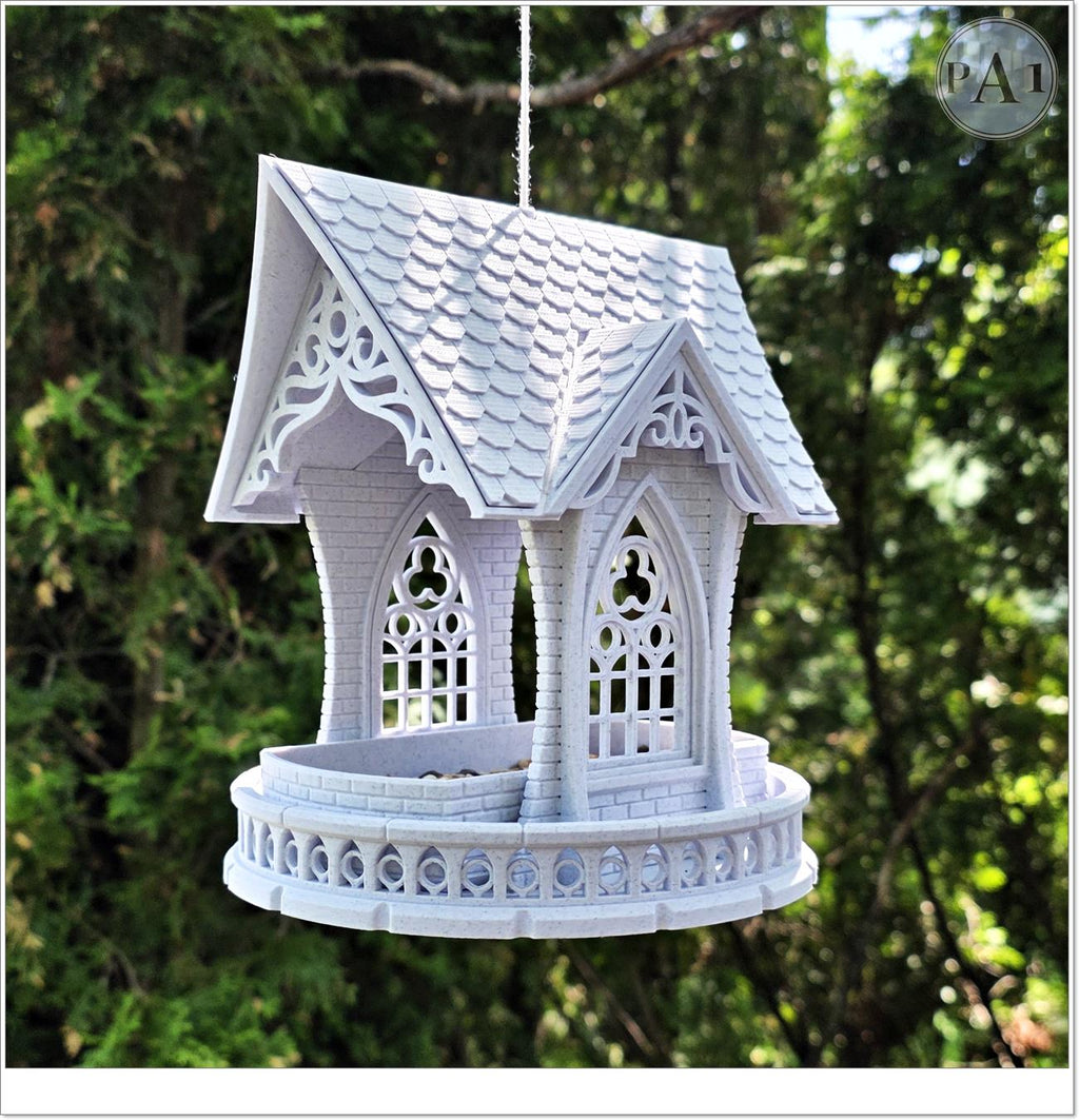 Gothic Gazebo Bird Feeder – 3D Printed Outdoor Feeder
