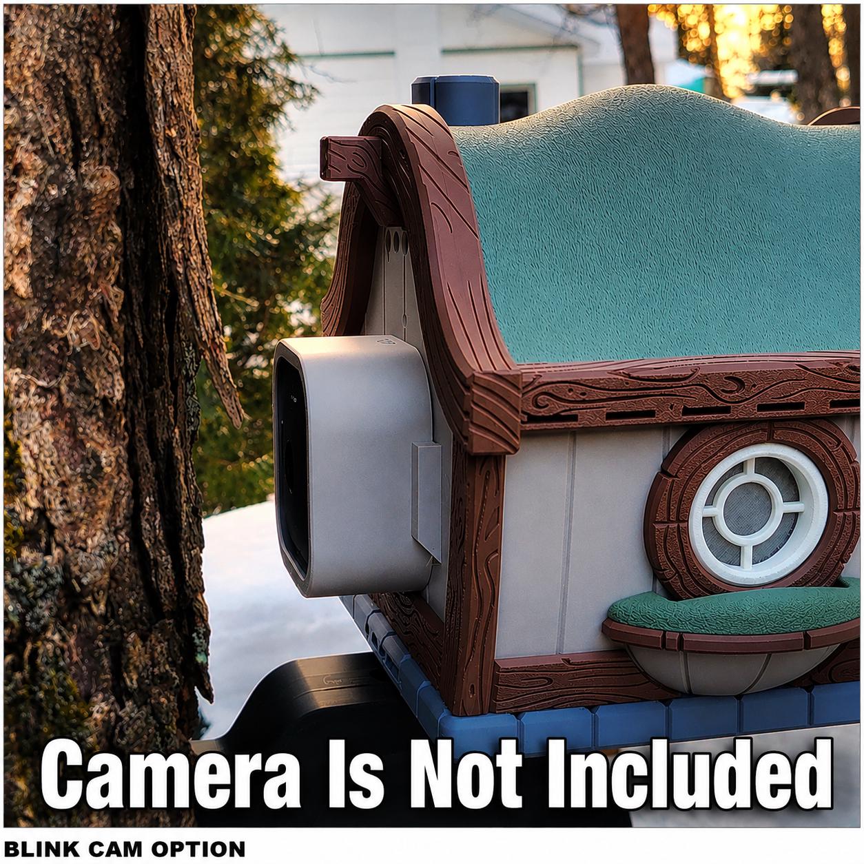 Bird House | Hobbit Hole | Blink Camera Compatible | 3D Printed | Birding