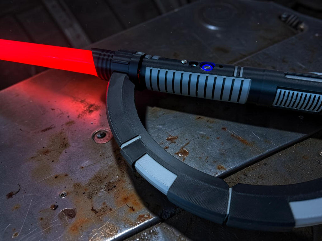 Starkiller Inquisitor | Working Light Up Sound FX, 3D Printed Saber