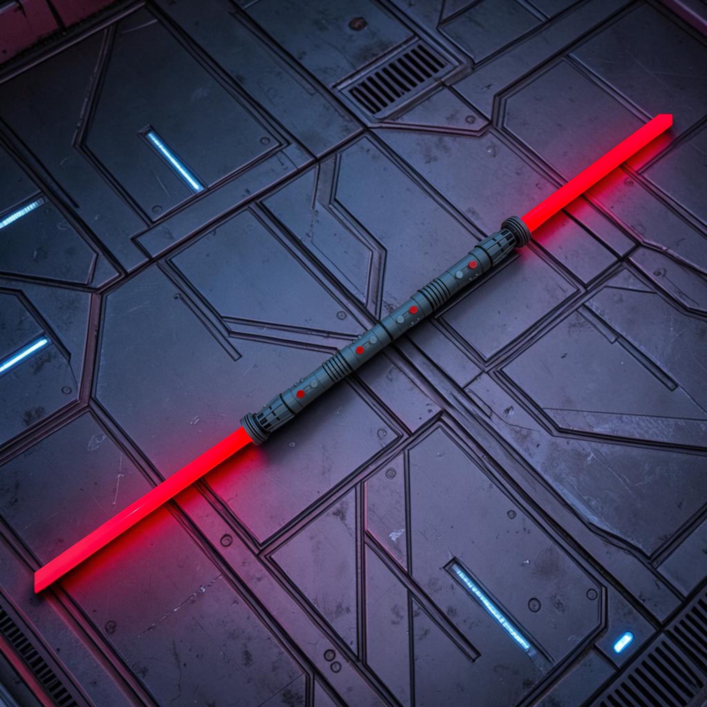 Darth Maul's Lightsaber | Working Light Up Sound FX, 3D Printed Saber
